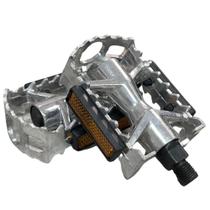 Pedal Alumínio 1/2 Fino Sueco Bicicleta Bike Polido