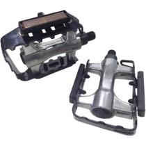 Pedal Aluminio 1/2 Polido C/ Grade Aço Preta (sueco) Pedal Aluminio 1/2 Polido C/ Grade Aço Preta (sueco)