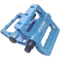 Pedal Aluminio Plataforma 9/16 Azul Claro Absolute Brutus
