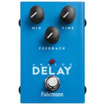 Pedal Analog Delay Fuhrmann de guitarra - NF 1 ano garantia