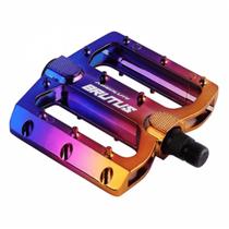 Pedal Bicicleta 9/16 Absolute Brutus Camaleão Flat Bmx Oil Slick