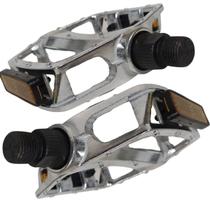 Pedal Bicicleta Plataforma Alumínio Polido Par 1/25 Sueco