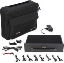 Pedal Board Gator Cases GPT-BL-PWR Wood com fonte de alimentação Pedal Board Gator Cases GPT-BL-PWR Wood com fonte de alimentação
