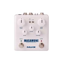 Pedal Boost e Compressor NUX Verdugo Masamune Boost Clean e Drive, Compressor com 2 Modos de Clip Hi-Cut USB 9V DC