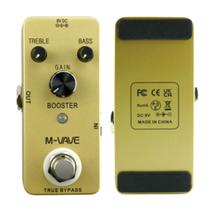 Pedal Boost para Guitarra M-Vave Booster com EQ