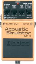 Pedal boss ac-3 acoustic simulator