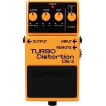 Pedal Boss Ds2 turbo distortion analogico Laranja para Guitarra