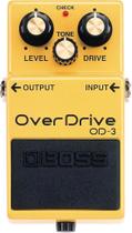 Pedal boss od 3 overdrive com sustain infinito