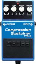 Pedal Boss para Guitarra Compression Sustainer Cs3