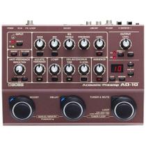 Pedal Boss Pré-amplificador De Violão Ad10 Acoustic Preamp