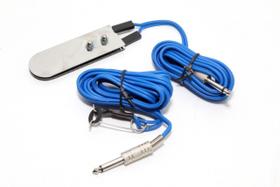 Pedal + Cabo Rca De Silicone Multicores Tattoo Tatuagem