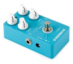 Pedal Caline Pure Sky Overdrive Guitarra Cor Azul