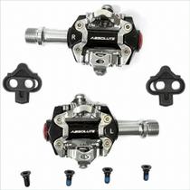 Pedal Clip Absolute Wild Mtb Com Tacos Preto selado encaixe