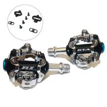 Pedal Clip De Alumínio Rosca Grossa 9/16 Gta Rx Com Tacos Bike Rolamento Selado Para Mtb Pedal Clip De Alumínio Rosca Grossa 9/16 Gta Rx Com Tacos Bike Rolamento Selado Para Mtb