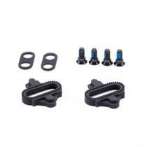 Pedal Clip Gta Rolamentado Com Taco Bicicleta Speed Mtb Pedal Clip Gta Rolamentado Com Taco Bicicleta Speed Mtb