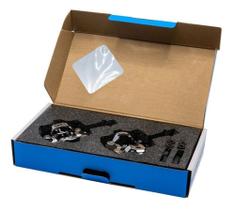 Pedal Clip Gta Rx Rolamentos Selados Bike Mtb Com Tacos