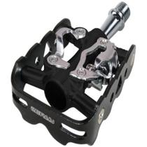 Pedal Clip Mtb Com Grade Zeray Preto Cromado