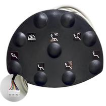 Pedal Comando Compatível Cadeira Odontológica Gnatus Syncrus Conector 8 Vias