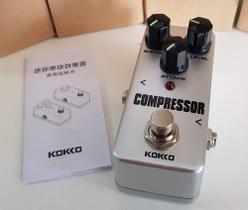Pedal Compressor Kokko para guitarra violão baixo