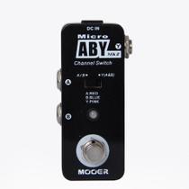 Pedal comutador guitarra Mooer ABY MK2 Nova versão
