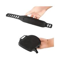 Pedal De Bicicleta Fitness Preto Com Comprimento Ajustável, Alta Resistência E Substituição De Faixa