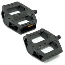 Pedal de bicicleta free style plastico sueco 1/2 rosca fina sem esfera preto Pedal de bicicleta free style plastico sueco 1/2 rosca fina sem esfera preto