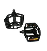 Pedal de Bicicleta MTB Aluminio BIG 9/16 Rosca Grossa Preto