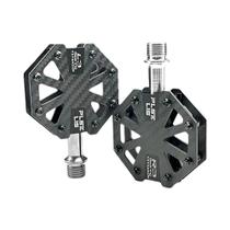 Pedal De Bicicleta Ultra Leve Em Fibra De Carbono Com Eixo De Aço De Alta Resistência E Titânio