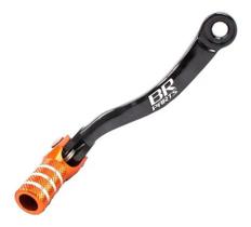Pedal De Cambio Br Parts Ktm 250/350 Sx-F/Xc-F 16/21 + Ktm 250/350 Exc-F 17/21 - Preto/Laranja