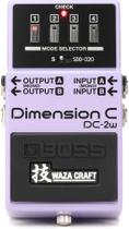 Pedal de Chorus BOSS DC-2W Waza Craft - Dimensões C Pedal de Chorus BOSS DC-2W Waza Craft - Dimensões C