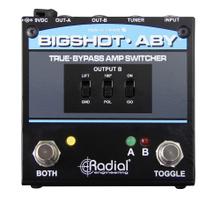Pedal de comutação do amplificador Radial BigShot ABY Tonebone