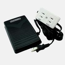 Pedal de controle Cutex FC-143 com bloco de luz e motor para costura