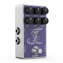 Pedal de Delay Donner White Tape - Estéreo Analógico para Guitarra Pedal de Delay Donner White Tape - Estéreo Analógico para Guitarra
