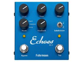 Pedal de Delay Fuhrmann Echoes - Tap Delay