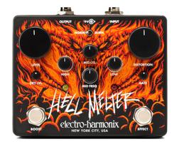 Pedal de distorção Electro-Harmonix Hell Melter
