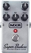 Pedal de distorção MXR Super Badass M75 100% analógico True Bypass Pedal de distorção MXR Super Badass M75 100% analógico True Bypass