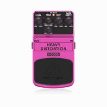 Pedal de Distorção Para Guitarra HEAVY DISTORTION HD300 - BEHRINGER