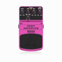 Pedal de Distorção Para Guitarra HEAVY DISTORTION HD300 - BEHRINGER Pedal de Distorção Para Guitarra HEAVY DISTORTION HD300 - BEHRINGER