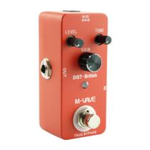 Pedal de Distorção para Guitarra M-Vave Dist-British