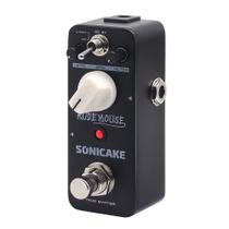 Pedal de distorção SONICAKE Rude Mouse 2 modos True Bypass