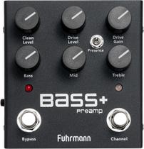 Pedal de efeito Analógico para contrabaixo Fuhrmann Bass Preamp