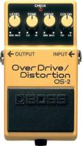 Pedal De Efeito Boss Guit Ovrd/dist Os2 Pedal De Efeito Boss Guit Ovrd/dist Os2
