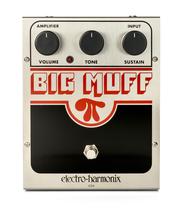 Pedal de Efeito de Guitarra Electro-Harmonix Big Muff Pi com Bateria 9V