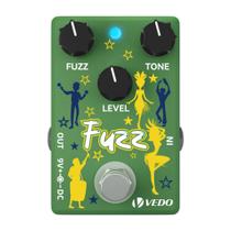 Pedal De Efeito De Guitarra Fuzz Com True Bypass e Acessórios Vedo