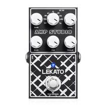 Pedal de efeito de guitarra LEKATO Amp Simulator EP-01 com True Bypass