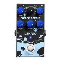 Pedal de efeito de guitarra LEKATO Reverb Digital 9 Effects EP-03