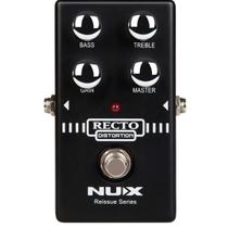 Pedal de efeito de guitarra NUX Recto Distortion com distorção pesada