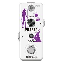 Pedal de efeito de guitarra VSN Phaser Analog Vintage Phase Electric Pedal de efeito de guitarra VSN Phaser Analog Vintage Phase Electric