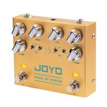 Pedal de efeito JOYO Dual Crunch Overdrive King of Kings R-20