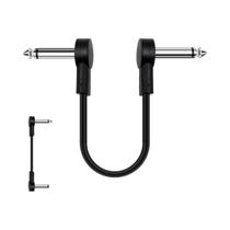 Pedal de Efeito para Guitarra com Cabos de Remendo de 5 Polegadas (Conectores em Ângulo Reto) Pedal de Efeito para Guitarra com Cabos de Remendo de 5 Polegadas (Conectores em Ângulo Reto)